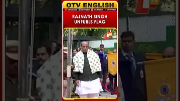 Defence Minister Rajnath Singh Unfurls National Flag On Republic Day
