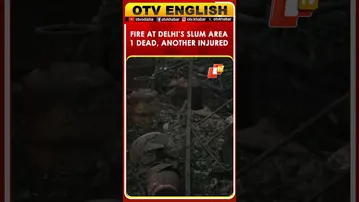 Delhi | Fire Breaks Out At Slum Area Near Rithala Metro Station; 1 Dead, Another Injured