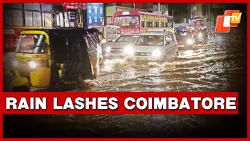 Heavy Rain Lashes Several Parts of Coimbatore