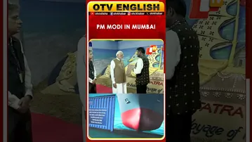 Prime Minister Narendra Modi Attends India Maritime Week 2025 In Mumbai.