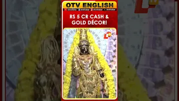 Rs 5 Crore Cash, 7 Kg Gold Used To Decorate Goddess Kanyaka Parameswari In Visakhapatnam