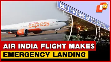 Bengaluru–Guwahati Air India Express Flight Makes Emergency Landing in Bhubaneswar | OTV