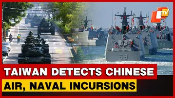 Taiwan Detects Multiple Chinese Military Aircraft And Ships Near Its Waters