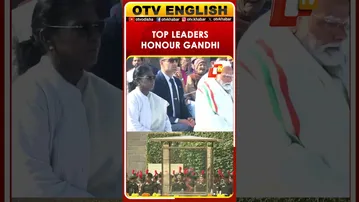 President, VP, PM, Defence Minister Pay Tribute To Gandhi At Raj Ghat