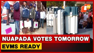 EVMs, Polling Teams Ready As Over 2.5 Lakh Voters Set To Decide Nuapada Bypoll On Nov 11