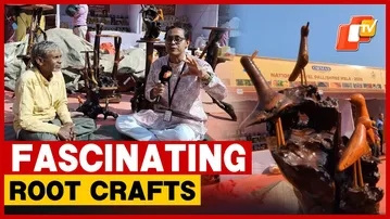 Kandhamal Crafters Win Hearts Through Amazing Root Crafts At Bali Yatra 2025