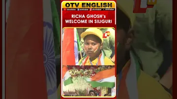 Cricketer Richa Ghosh Returns Home In Siliguri Amid Grand Welcome After World Cup Win