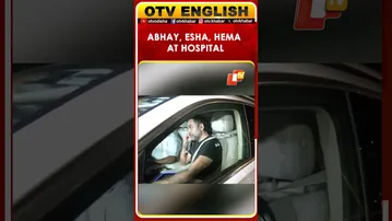 Mumbai | Actors Abhay Deol, Hema Malini, Esha Deol At Hospital, Where Actor Dharmendra Is Admitted