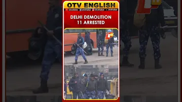 Delhi Security After MCD Demolition; 11 Arrested For Stone Pelting