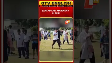 Sambit Patra Participates In The Sansad Khel Mahotsav At The Puri Zila School | OTV