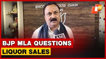 BJP MLA Mahesh Tenginkai Questions Hubballi Liquor Sales, Excise Dept
