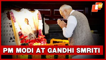 PM Narendra Modi Attends Prayer Meeting at Gandhi Smriti, In Remembrance Of Mahatma Gandhi  | OTV
