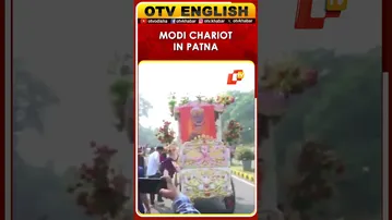 Patna Erupts In Celebration As BJP Workers Roll Out Modi Chariot