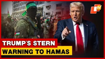 Trump Issues Ultimatum To Hamas: Disarm Under Peace Pact Or Face U.S. Consequences