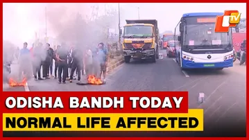 Normal Life Disrupted As NNKS Observes Odisha Bandh