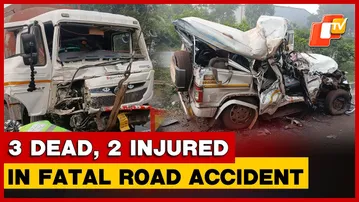 Fatal Collision In Cuttack’s Choudwar Leaves Three Dead, Two Critically Injured