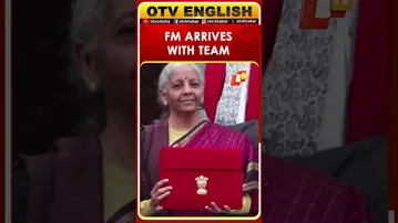 FM Nirmala Sitharaman, MoS Pankaj Chaudhary Arrive At Parliament Ahead Of Union Budget