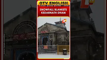 Heavy Snowfall At Kedarnath Dham Intensifies Cold Across Shrine Area