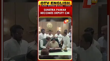 Sunetra Pawar Takes Charge As Maharashtra Deputy CM In Mumbai