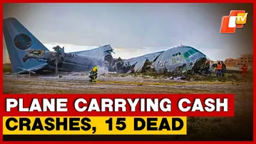 Bolivia Military Plane Carrying Cash Crashes Near La Paz; 15 Dead