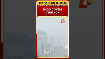 WATCH: Smog Covers Delhi NCR, CPCB Claims 'Very Poor' AQI