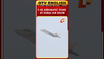 F-35 Showcases Aerobatic Display At Dubai Air Show 2025 At Al Maktoum International Airport