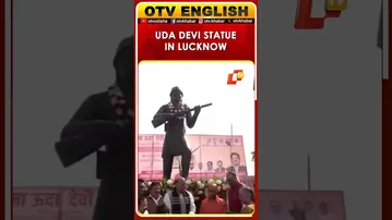 Rajnath Singh & Yogi Adityanath Unveil Uda Devi Pasi Statue In Lucknow