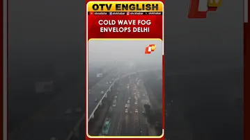 Fog Envelops National Capital Amid Cold Wave: Drone Visuals