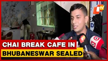 Police Seal Chai Break Café At Bhawani Mall In Bhubaneswar After Hookah Raid