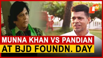 BJD Leader Munna Khan Warns ‘Two-Headed Conspirators’ Within Party In Naveen Patnaik’s Presence OTV