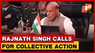 Defense Min Rajnath Singh Urges Nations To Unite For Shared Regional Stability At ASEAN Plus Meet