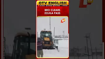 J&K Zojila Pass Reopened By BRO After Heavy Snowfall