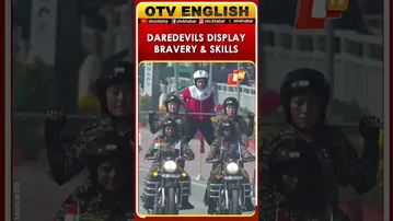 CRPF And SSB Daredevils Thrill Crowd At 77th Republic Day Parade