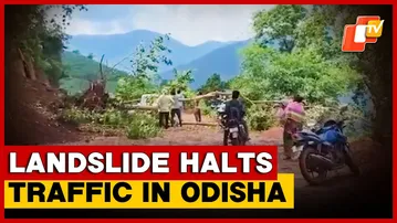 Landslide Wreaks Havoc In Odisha’s Gajapati, Traffic Halts As Key Ghat Road Gives Way
