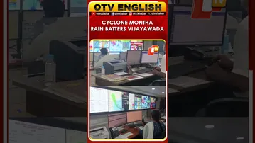 Cyclone Montha: Heavy Rain Lashes Vijayawada, Several Areas Waterlogged