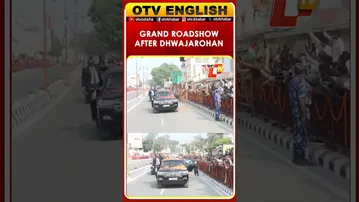 Ayodhya Streets Come Alive As PM Modi Conducts Roadshow After Dhwajarohan