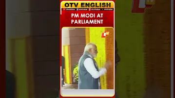 PM Narendra Modi Reaches Parliament For Budget Session