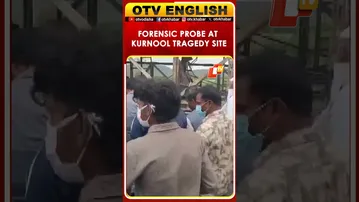 Kurnool Bus Fire: Forensic Team Begins Probe At Site Of Tragic Blaze That Killed 20