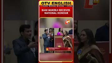 Pres. Droupadi Murmu Honours Rani Mukerji with Best Actress Award For 'Mrs. Chatterjee vs Norway'