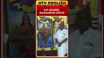 BJP Leaders Pay Tribute, Open Election Office In Chennai