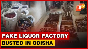 Odisha Excise Raids Fake Liquor Factory In Dhenkanal, Arrests Woman Operator