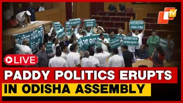 🔴LIVE Opposition Uproar In Odisha Assembly Over Paddy Procurement Issue