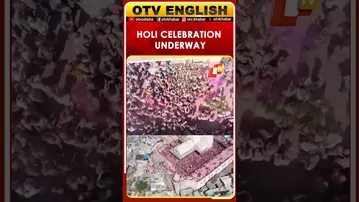 Holi Celebration Underway In Nandgaon, Mathura, Uttar Pradesh
