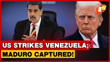 US President Donald Trump Claims Maduro Captured After US Strikes On Venezuela