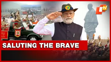 Five Shaurya Chakra Awardees And 16 BSF Medalists Honoured At Ekta Diwas Parade