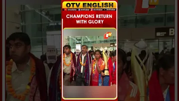 Champions Arrive In Delhi After Clinching Women’s T20 Blind Cricket World Cup