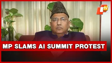 Gulam Ali Khatana Condemns Opposition Protest At International AI Summit