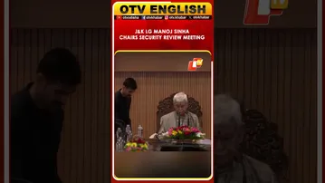 LG Manoj Sinha Chairs Security Review Meeting With DG, DIGs, SSPs & Dy Commissioners In Jammu