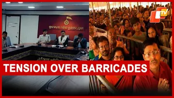 Tension At Puri Srimandir Over Barricaded Darshan Arrangements