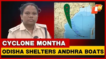Cyclone Montha: 30 Andhra Fishing Boats Sheltered At Gopalpur Port
